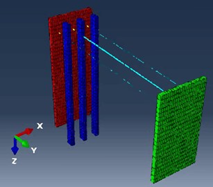 3D Model finite-element mesh division for overall structure