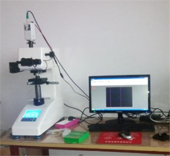 Microhardness testing equipment