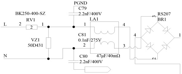 Power anti-interference circuit