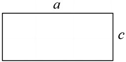 Aspect ratio of piezoelectric plate
