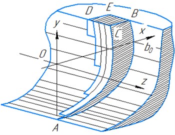 Scheme of mining and transportation of soil by an inertial rotor