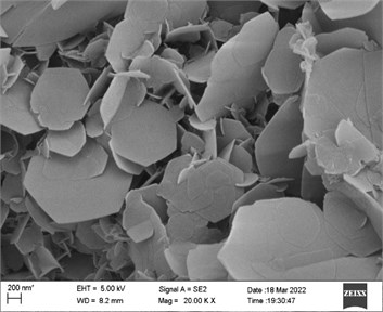 SEM images of the sample with a) Zn and b) Co in precursor
