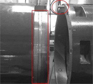 The connection method with the centering spigot and phase pin hole  (Photo taken by Songkai Liu at the Shenyang Institute of Automation on October 11, 2021)