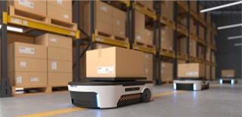 Automated guided vehicles (AGVs) [9]