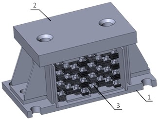 Hydrofilm damper AGP-2 in section