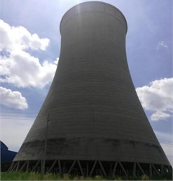 Double curve cooling tower to be dismantled