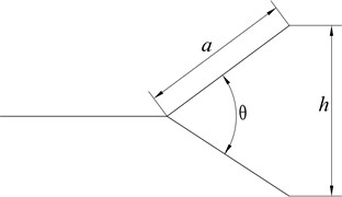 Bifurcated blade tip structure