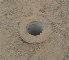Static load test with elastic cushion layer for pipe pile composite foundation