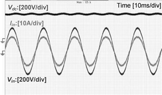 Output voltage waveform