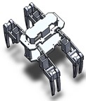 Gait movement of the crawling robot