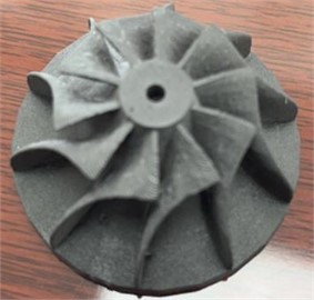 a) Prototypes of an impeller and b) turbine impeller printed in RTI, NNPC Limited [14]