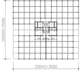 Three-dimensional model of cassette multi-tube structure