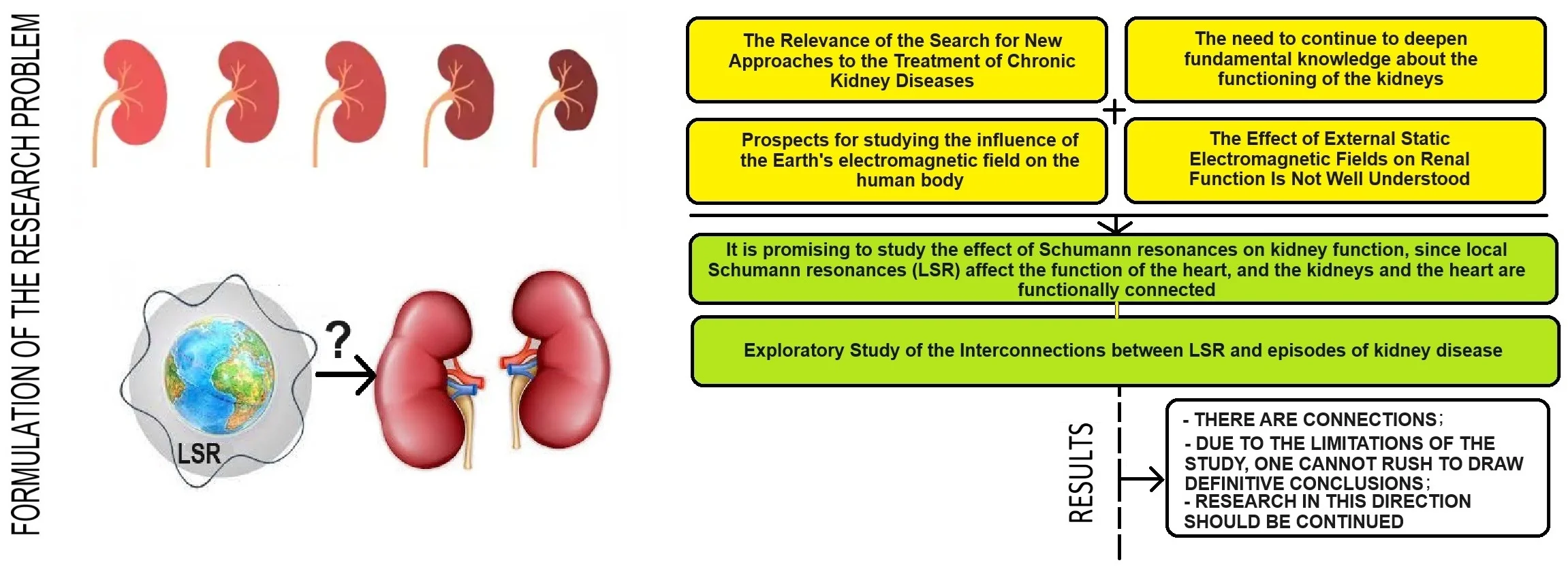 Interconnections between local Schumann resonances and episodes of kidney disease