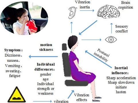 Factors affecting motion sickness