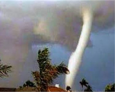 Tornado in Gunung kencana, Banten, Indonesia [1]