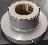 Bearing of aerostatic rotary table