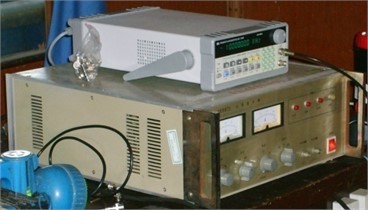 Experimental model and measurement equipment