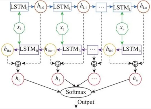 Bi LSTM network architecture