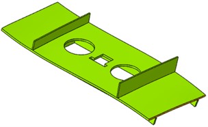 Strain in finite element simulation