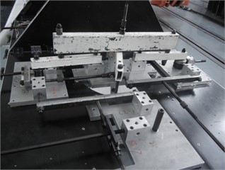 Installation state of loading plate during test