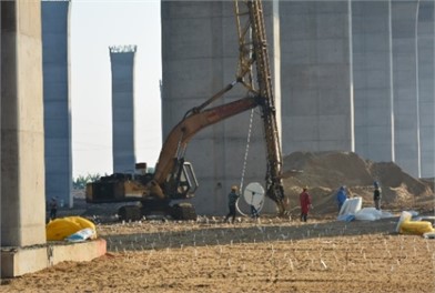 Site view of the bridge