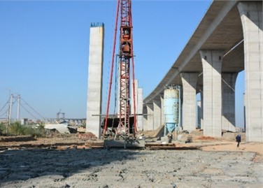 Construction of cement mixing pile