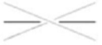 A diagram of knot or link