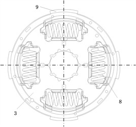 Function diagram of damping device