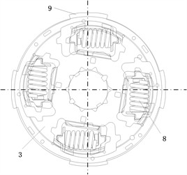 Function diagram of damping device