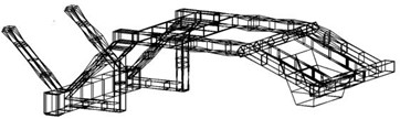 The first two-order modal shapes