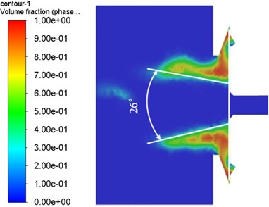 Comparison chart of atomization effect before and after optimization