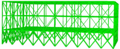 The reinforced overall structure