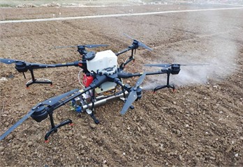 Smoke plant protection UAV physical map
