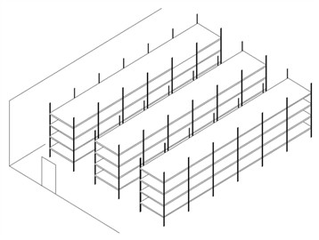 Structure diagram of planting greenhouse