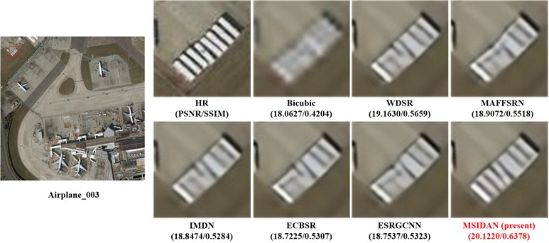 Qualitative comparisons of super-resolved results