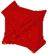 The optimization results of example 4 (VfMA= 0.6, VfMI=0.4)