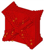 The optimization results of example 5 (VfMA= 0.7, VfMI=0.4)