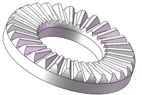 Face spline pair of hub bearing