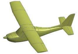 The overall model of a drone