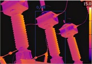 Recognition by the four algorithms on infrared images of transformers