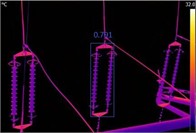 Recognition by the four algorithms on insulator infrared images