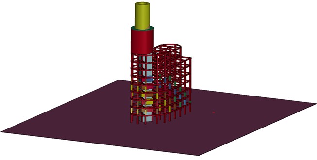 Numerical model of the Union Building