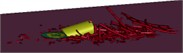 Actual collapse process and numerical calculation  of collapse process of demolition of Unicom building