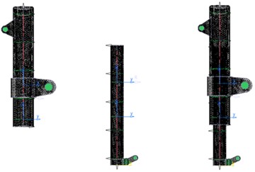 Point line soft contact model