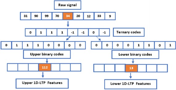 LTP feature extraction process