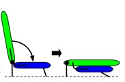 Types of folding seats