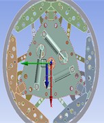 Schematic diagram  of force direction