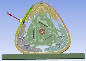 Track driving direction diagram