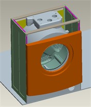 Dynamic model of washing machine