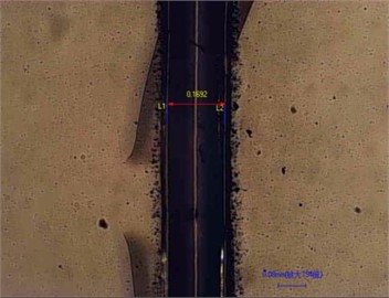 Analysis of the influence of processing power and surface water film on the edge collapse of microchannel